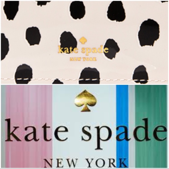 🎉HP🥳 Kate Spade♠️NY Flamingo Spotted Pouch Bag - Picture 5 of 8